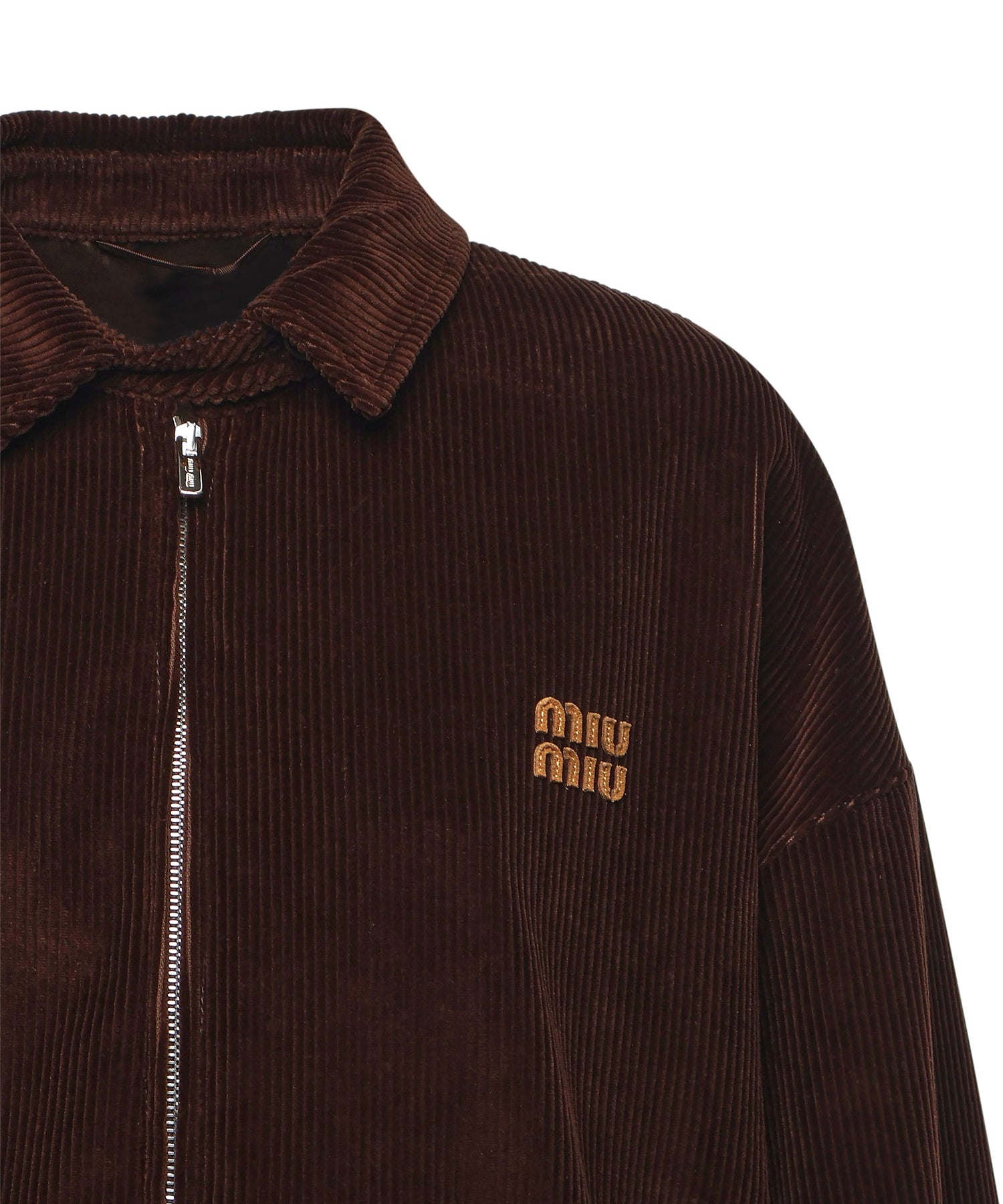 Blouson in velluto a coste ML843 18SZF0324 MIU MIU 