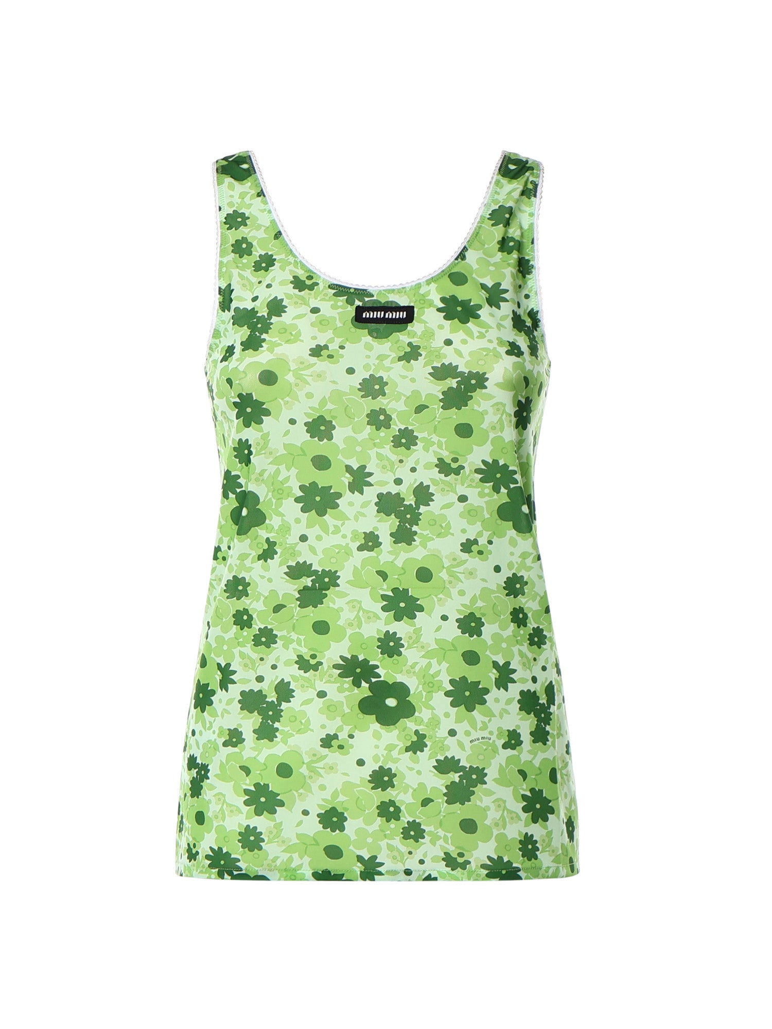 Top in tessuto stretch MT2194 19EXF0089 MIU MIU 