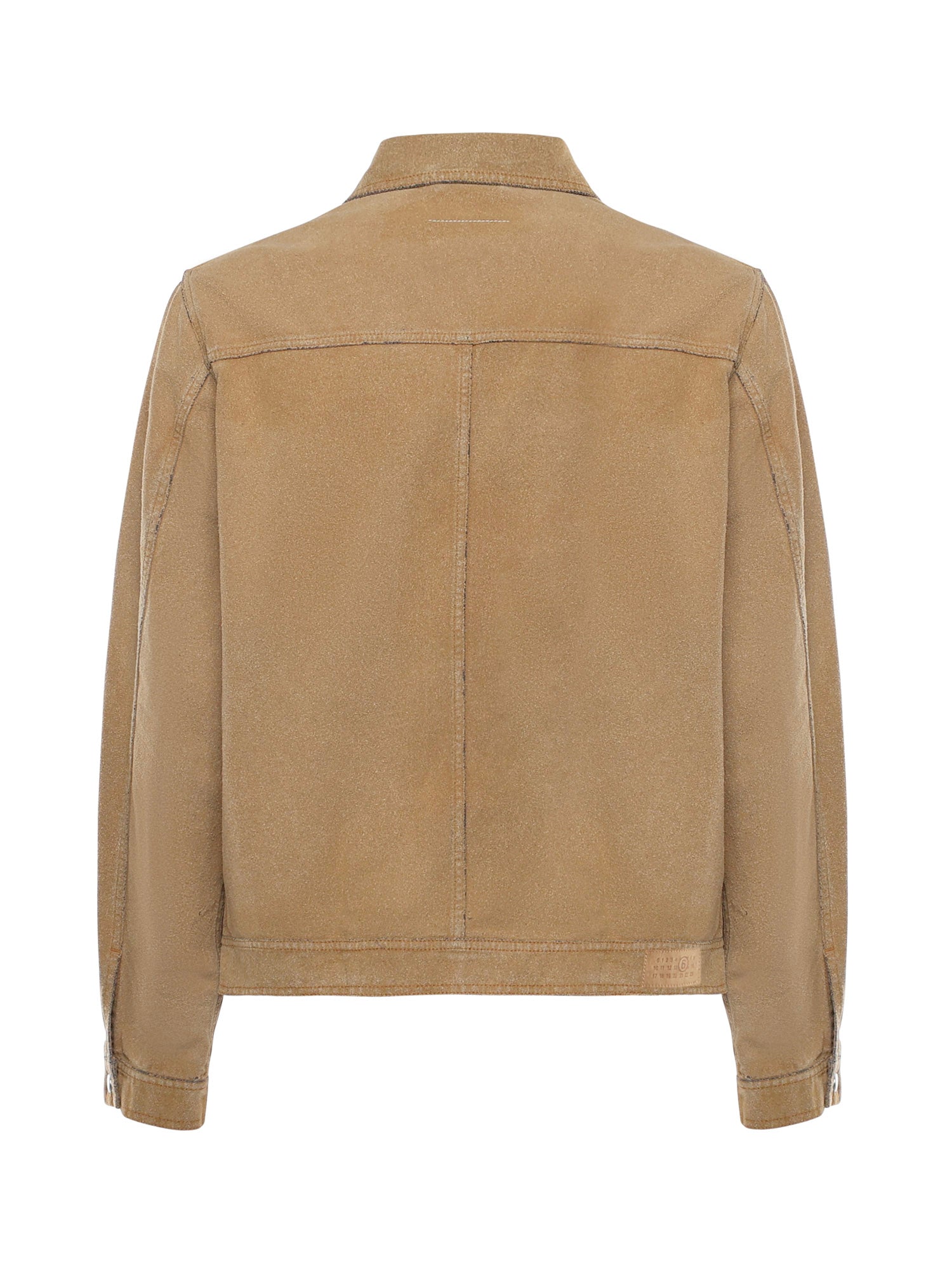 Giacca trucker in denim SH0AM0078 M30050123 MM6 Maison Margiela 