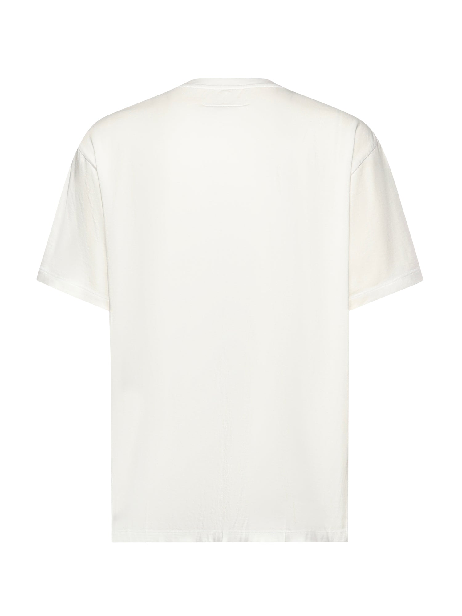 T-shirt con stampa spray in cotone SH0GC0067 M20048101 MM6 Maison Margiela 