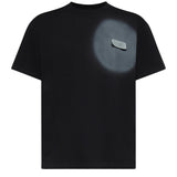 T-shirt con stampa spray in cotone SH0GC0067 M20048900 MM6 Maison Margiela 
