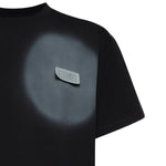 T-shirt con stampa spray in cotone SH0GC0067 M20048900 MM6 Maison Margiela 