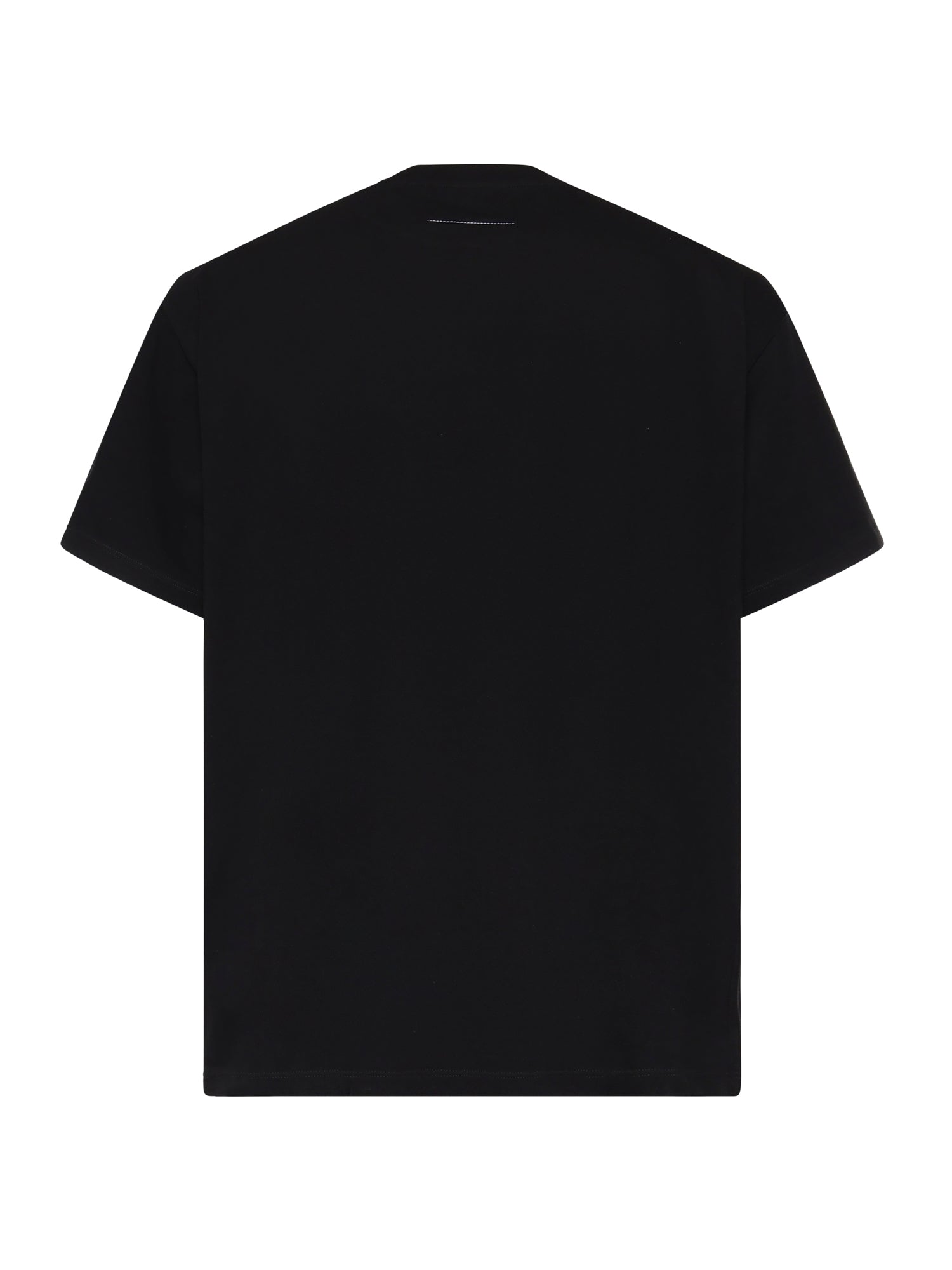 T-shirt con stampa spray in cotone SH0GC0067 M20048900 MM6 Maison Margiela 