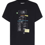 T-shirt con stampa in cotone SH0GC0070 M20170900 MM6 Maison Margiela 