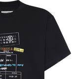 T-shirt con stampa in cotone SH0GC0070 M20170900 MM6 Maison Margiela 