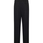 Pantaloni in lana con graffette SH0KA0067 M35436900 MM6 Maison Margiela 