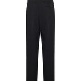 Pantaloni in lana con graffette SH0KA0067 M35436900 MM6 Maison Margiela 