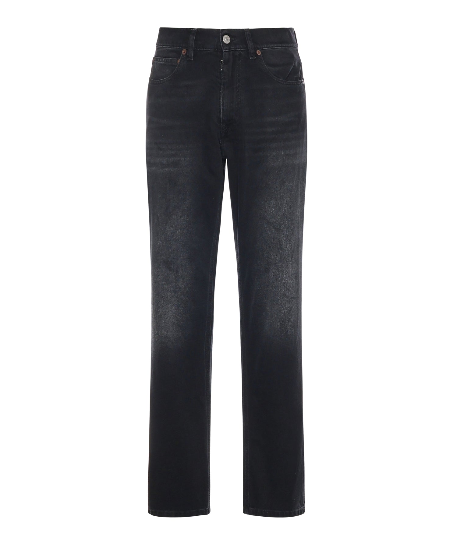 Jeans a gamba dritta in denim SH0LA0035 M30064961 MM6 Maison Margiela 