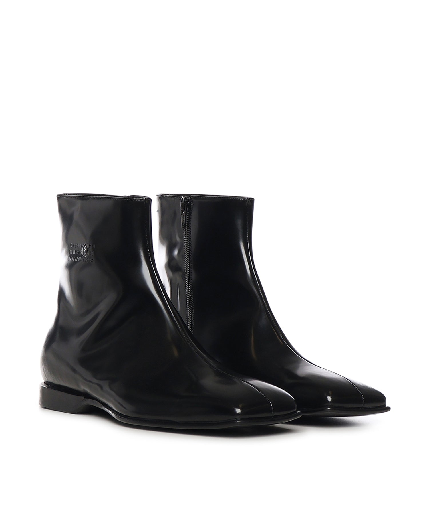 Stivaletti in pelle SH1WU0013 P7137T8013 MM6 Maison Margiela 