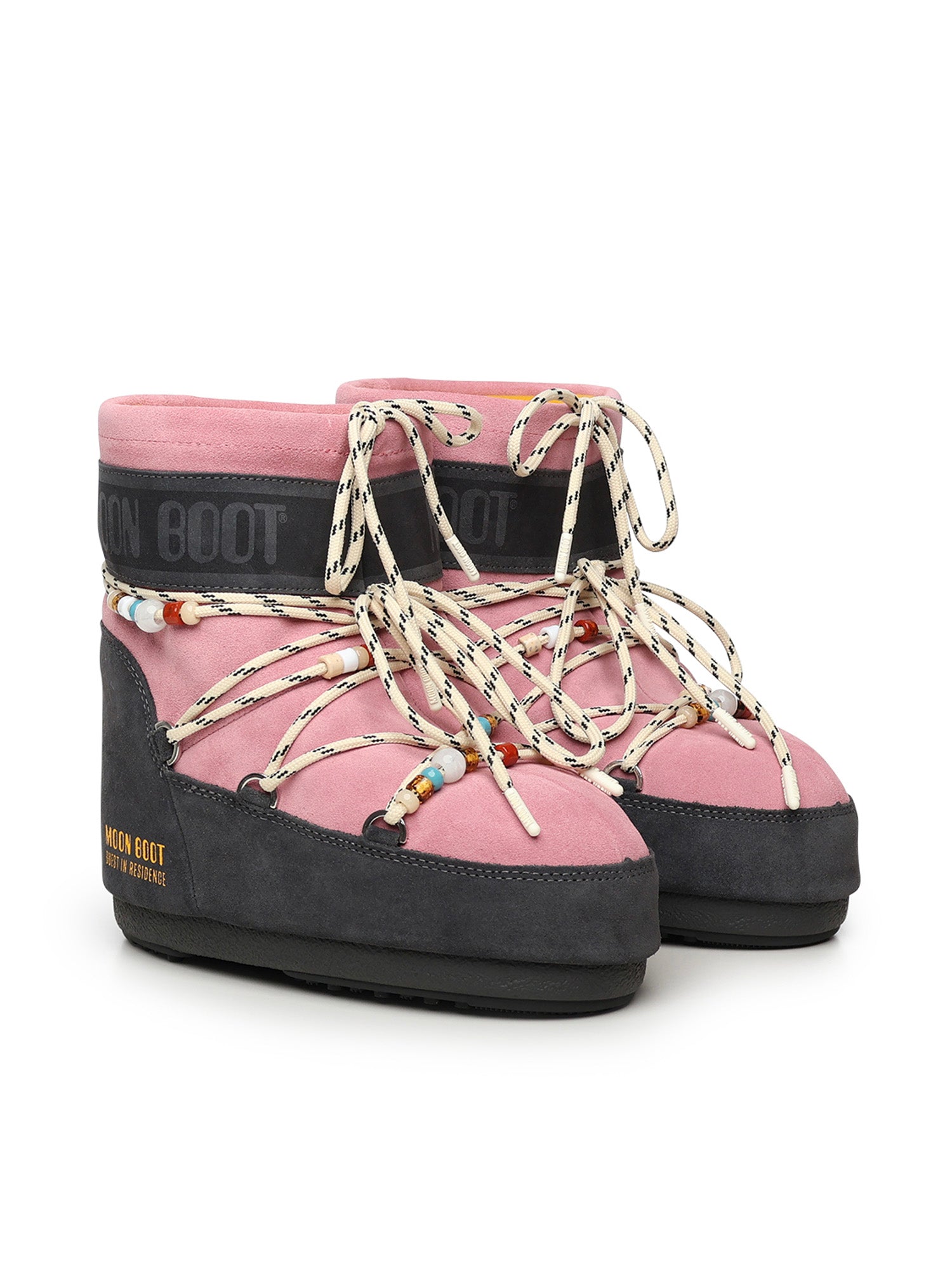 MB X GIR ICON LOW SUEDE BEADS 80D1409730 HJ05 MOON BOOT 