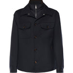 Overshirt Dulac-Pum MOUGI101278 TEPA184DARK BLU MooRER 