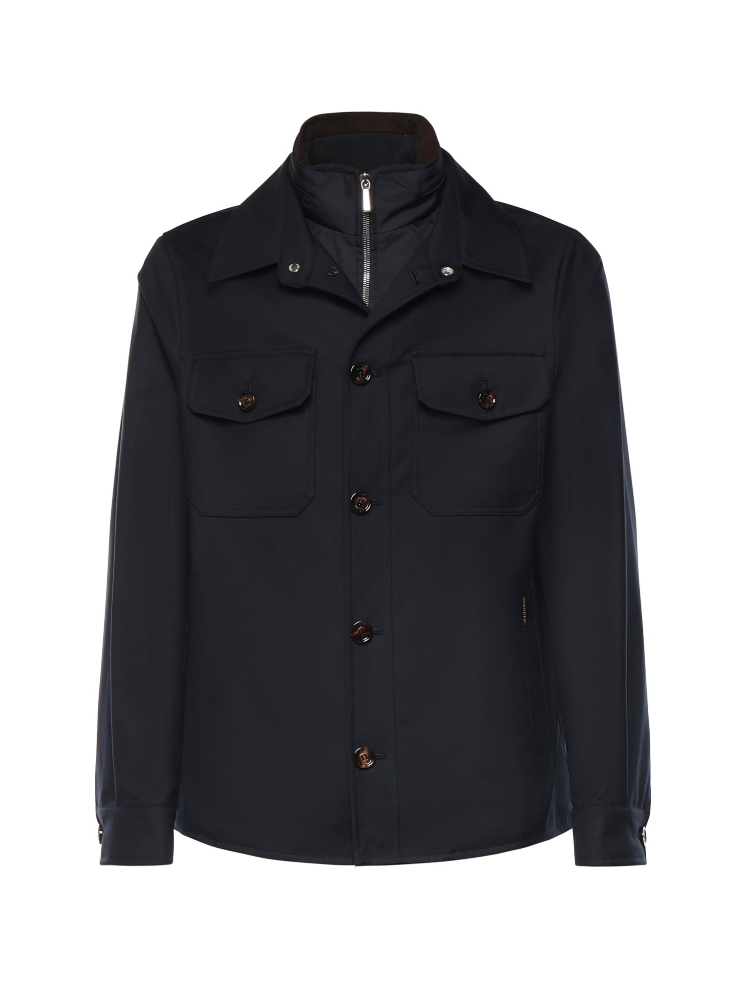 Overshirt Dulac-Pum MOUGI101278 TEPA184DARK BLU MooRER 