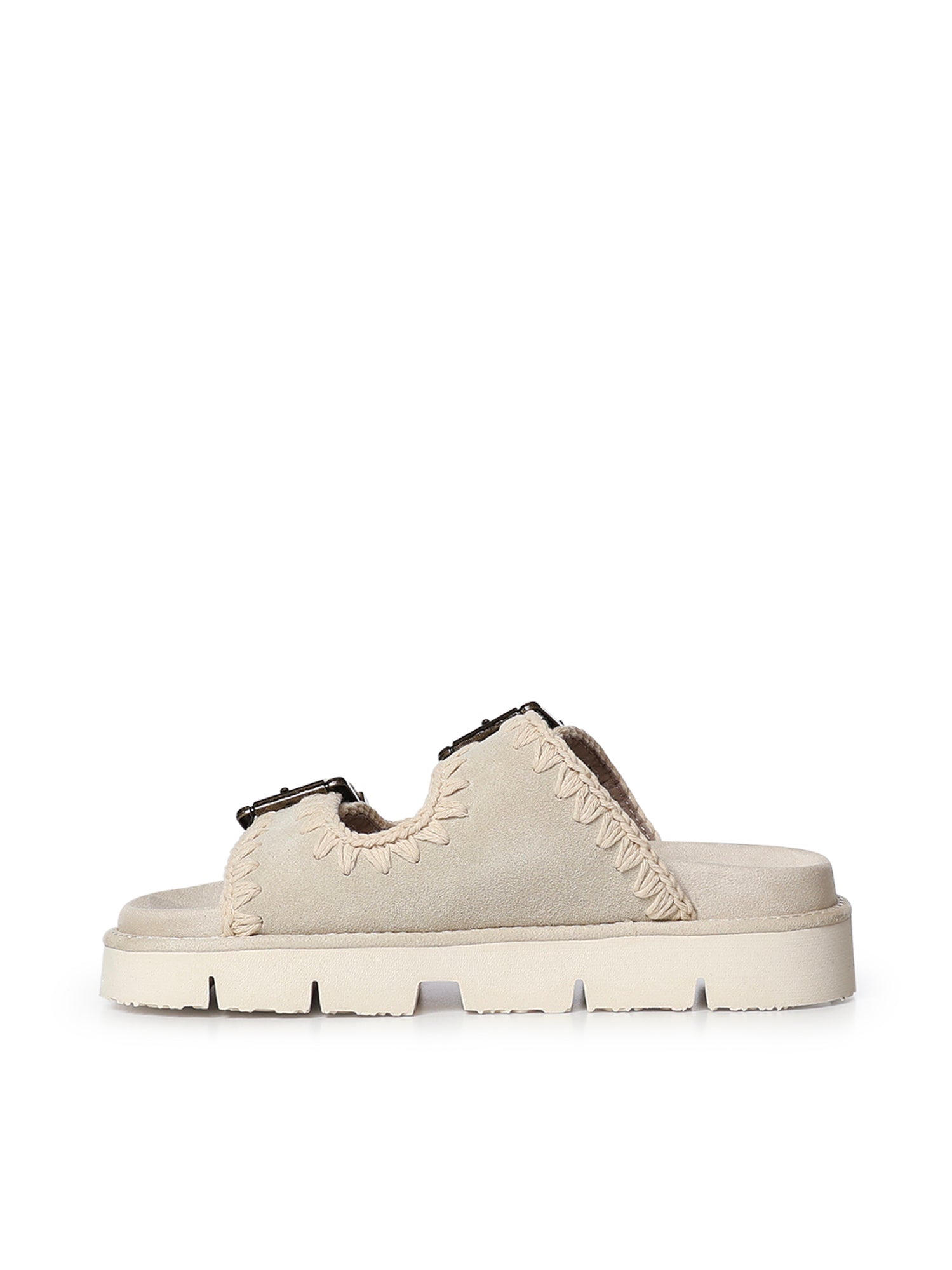 Sandali Bio in camoscio MUSW461005A CHLK MOU 