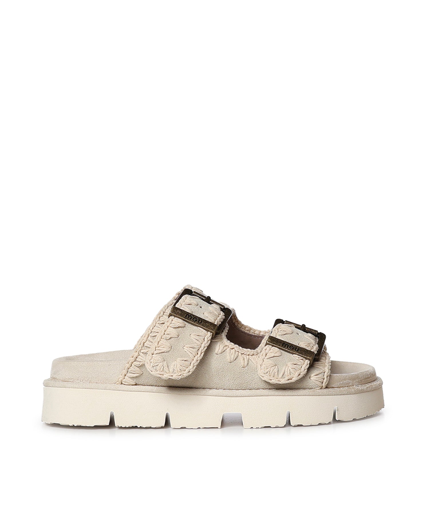 Sandali Bio in camoscio MUSW461005A CHLK MOU 