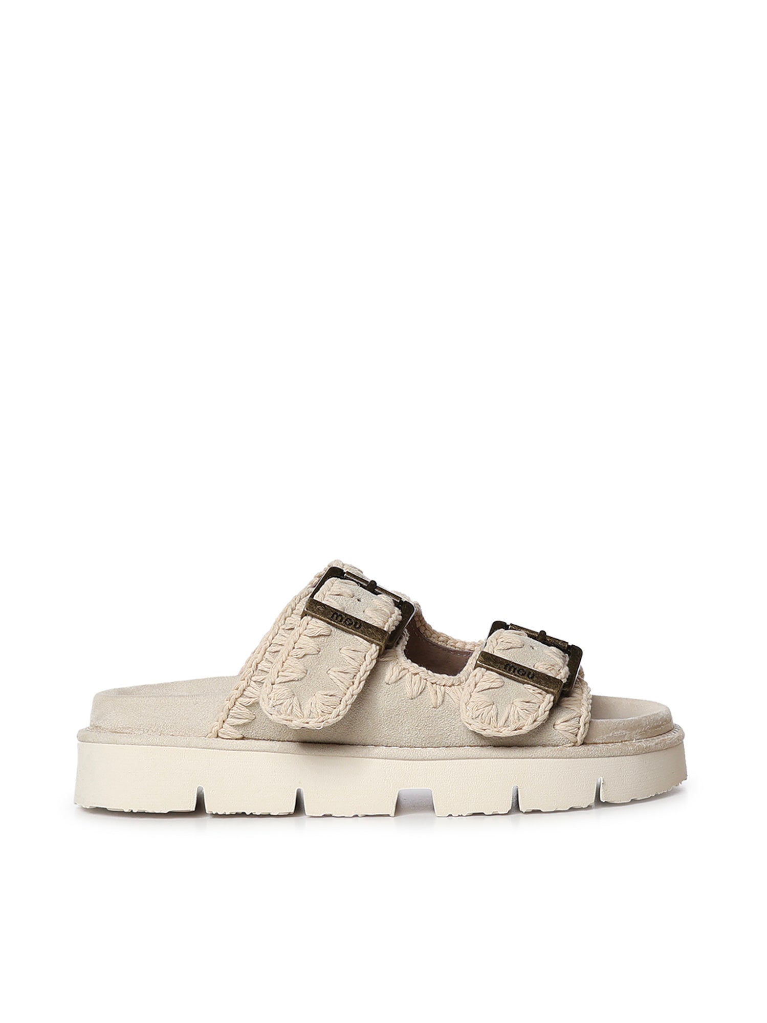 Sandali Bio in camoscio MUSW461005A CHLK MOU 