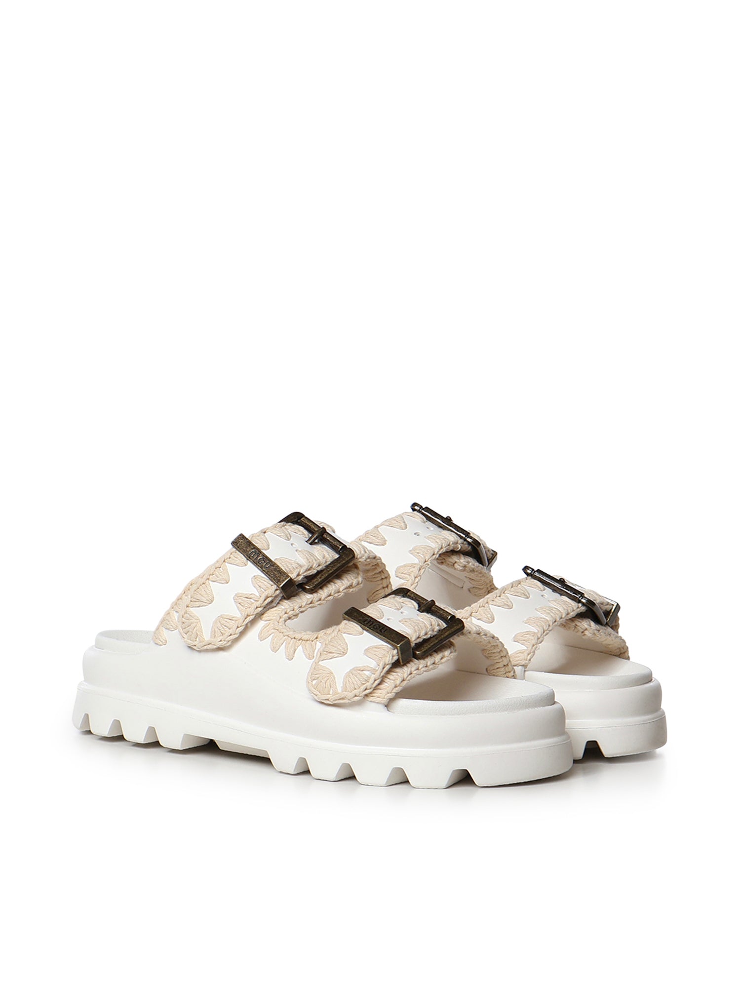 Slide Eva MUSW661001N WHI MOU 