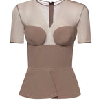 Top bustier NDTOP1107500700VR  NENSI DOJAKA 