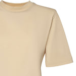 T-shirt cropped in jersey di cotone 26SSNTP-0001 NOCCIOLA NINEMINUTES 