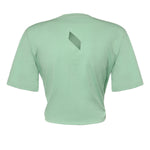 T-shirt cropped in cotone 26SSNTP-0002 MENTA NINEMINUTES 