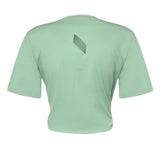 T-shirt cropped in cotone 26SSNTP-0002 MENTA NINEMINUTES 