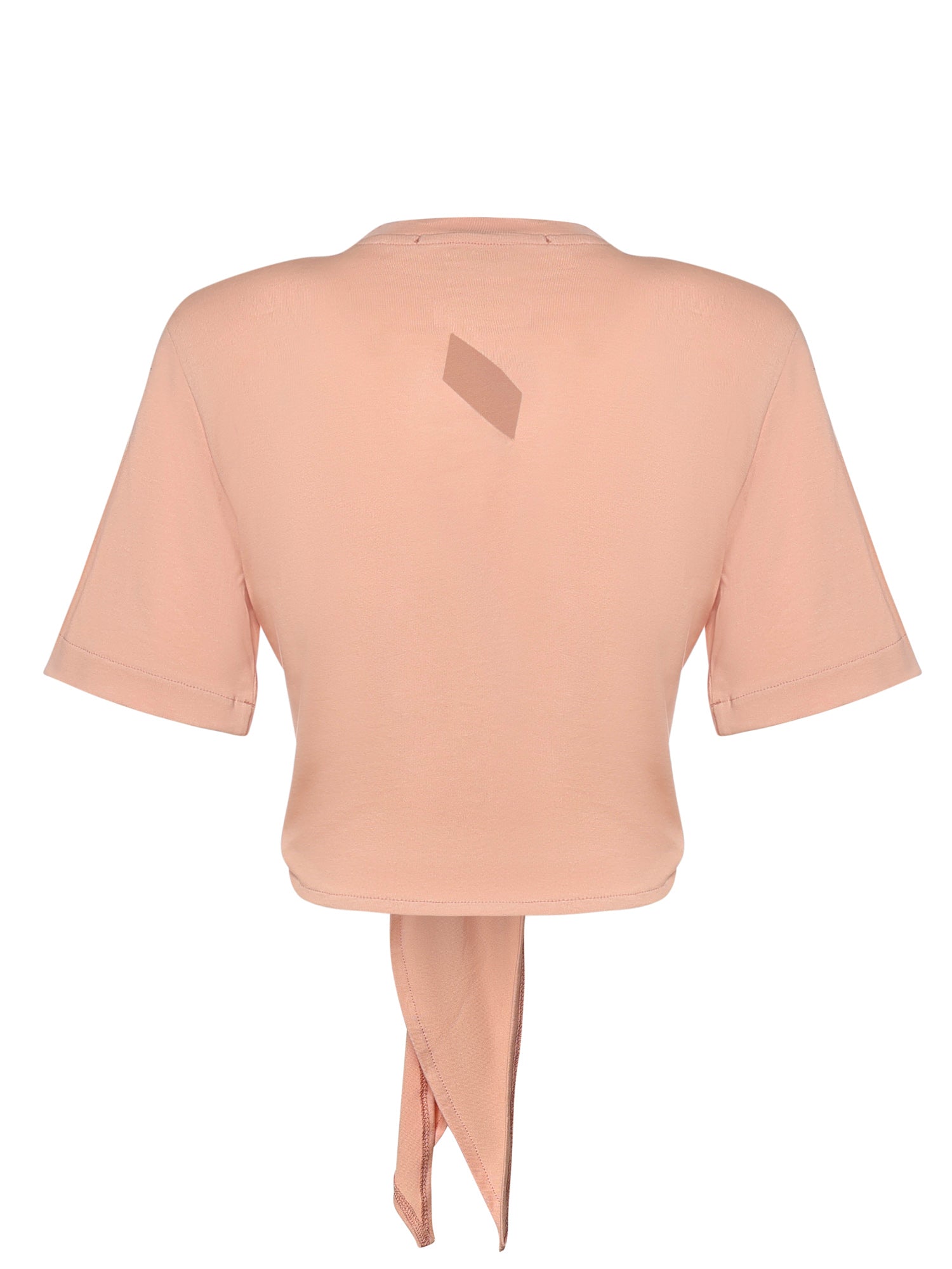 T-shirt cropped in cotone 26SSNTP-0002 POLVERE NINEMINUTES 