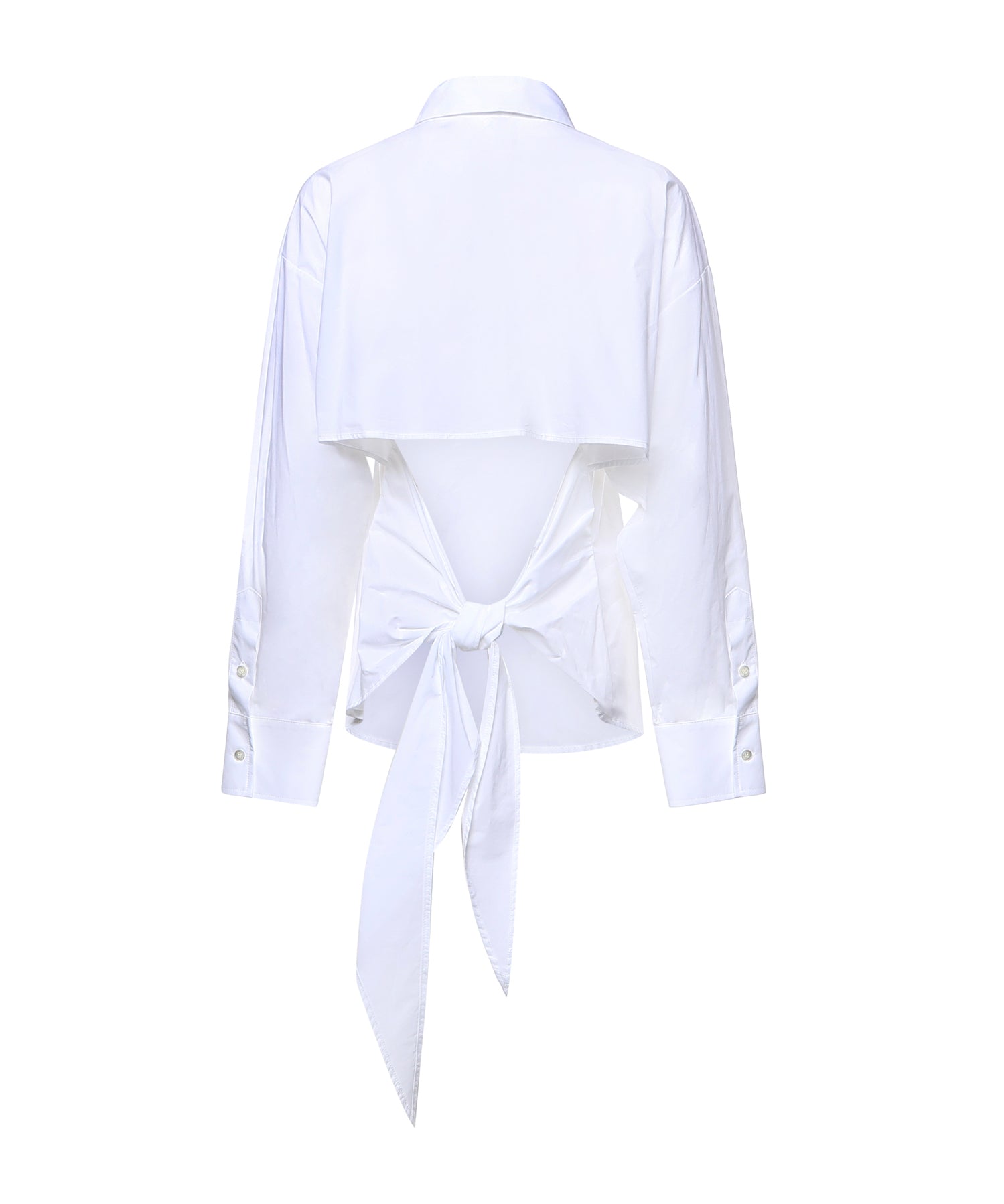 Camicia in popeline di cotone DC5244 BIANCO OTTOD'AME 