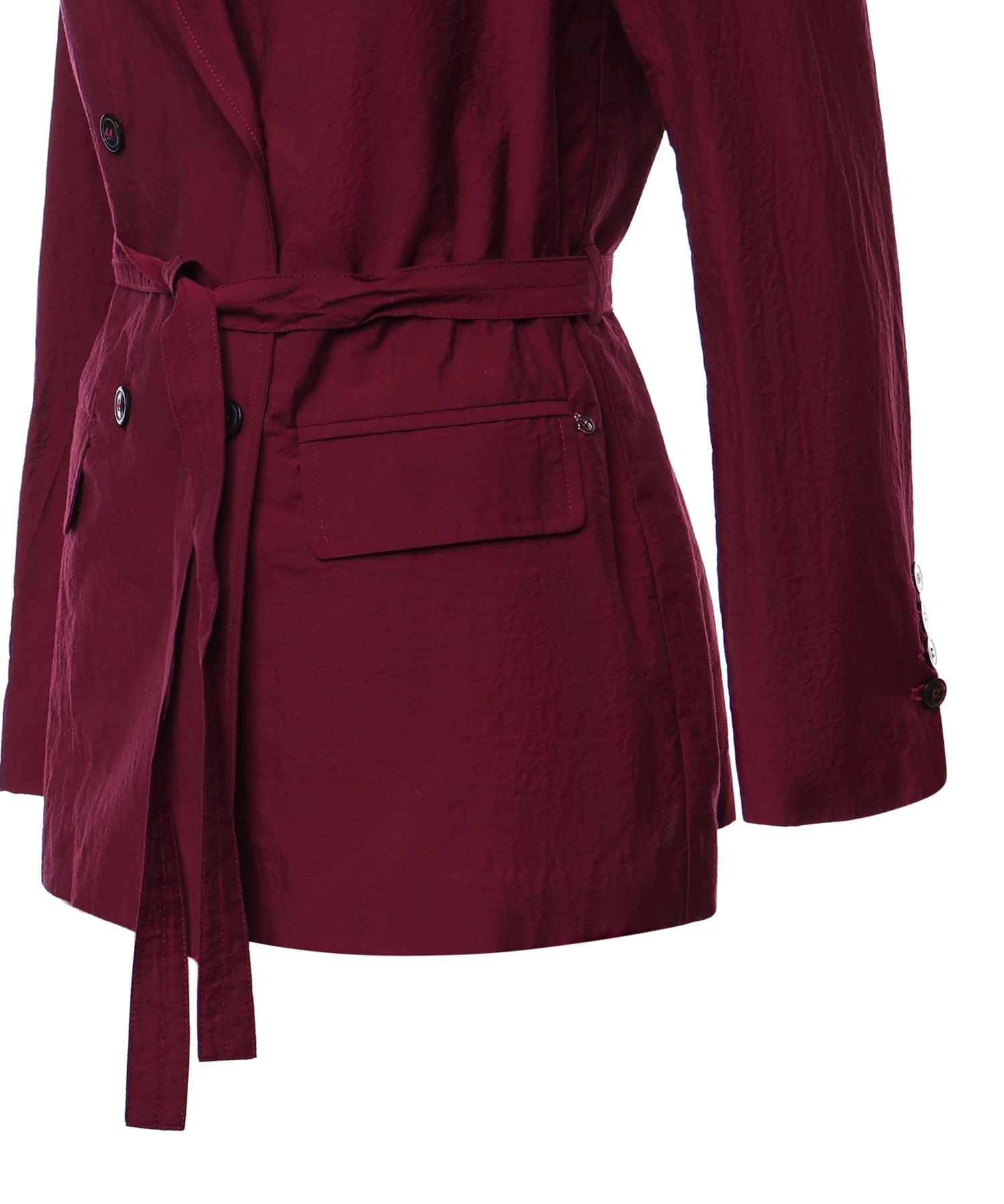 Blazer doppiopetto in misto cotone DG6197 MERLOT OTTOD'AME 