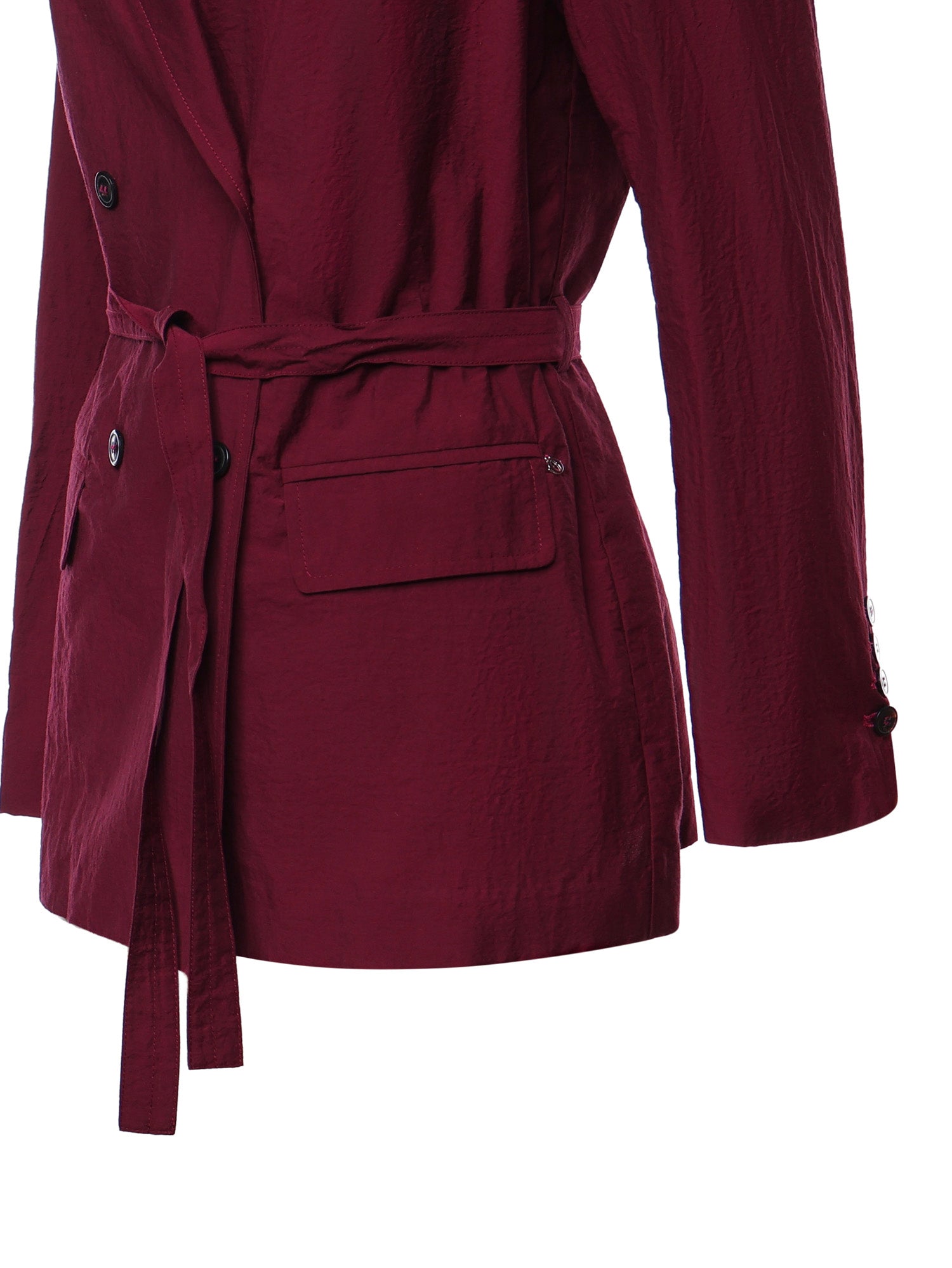 Blazer doppiopetto in misto cotone DG6197 MERLOT OTTOD'AME 