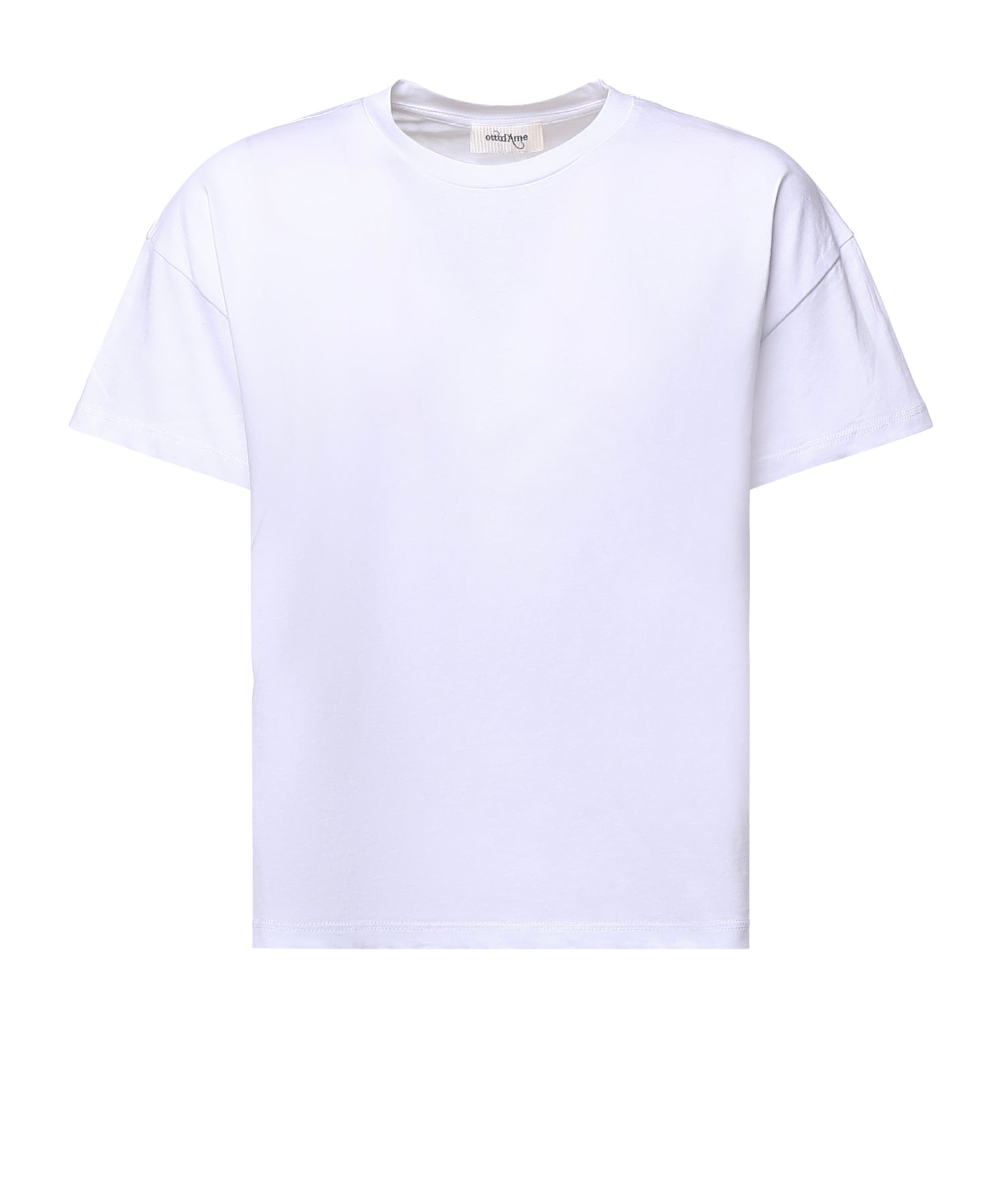 T-shirt in cotone DM8091-2 BIANCO OTTOD'AME 