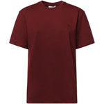T-shirt in cotone con logo DM8092-2 MERLOT OTTOD'AME 