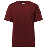 T-shirt in cotone con logo DM8092-2 MERLOT OTTOD'AME 