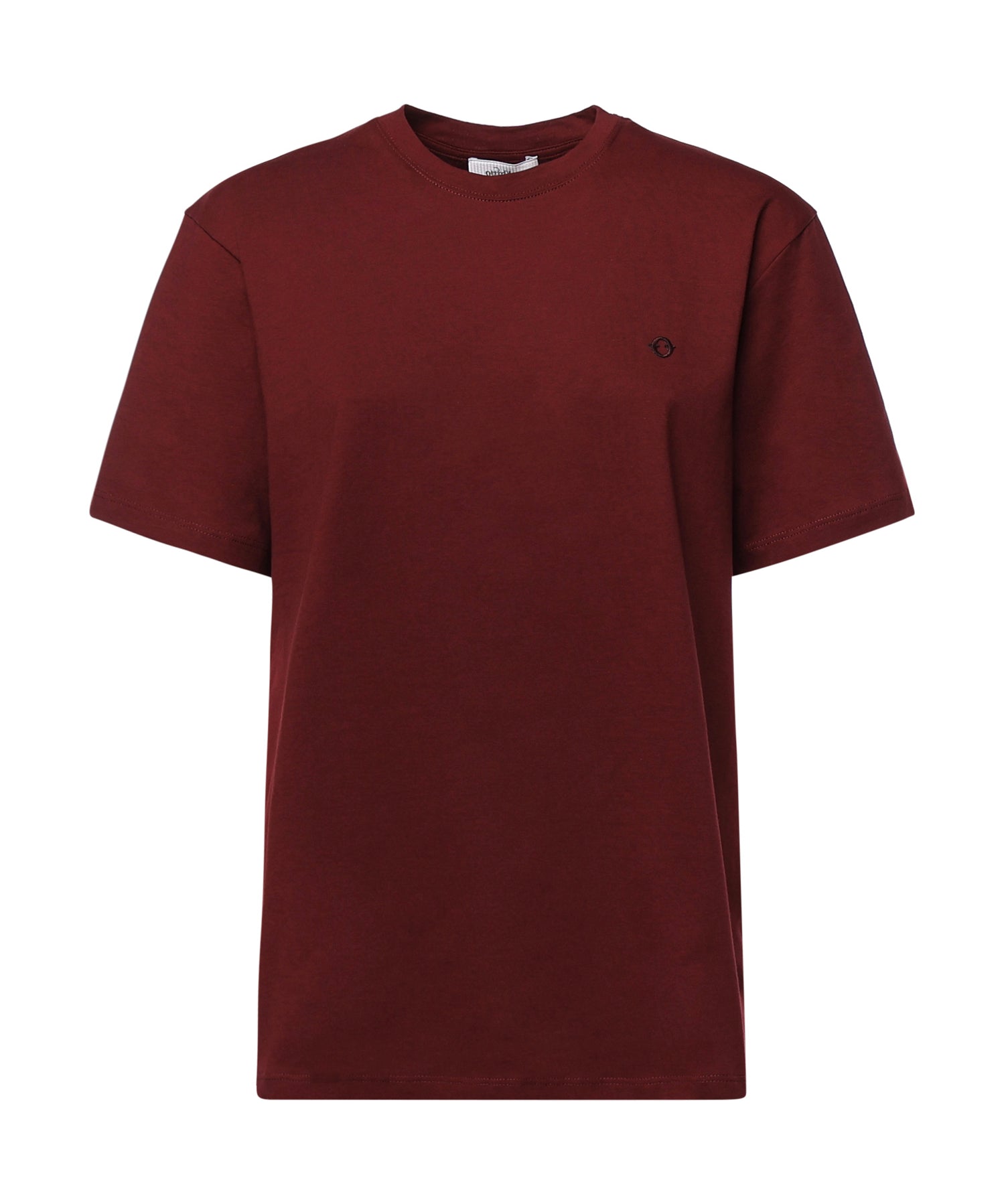 T-shirt in cotone con logo DM8092-2 MERLOT OTTOD'AME 