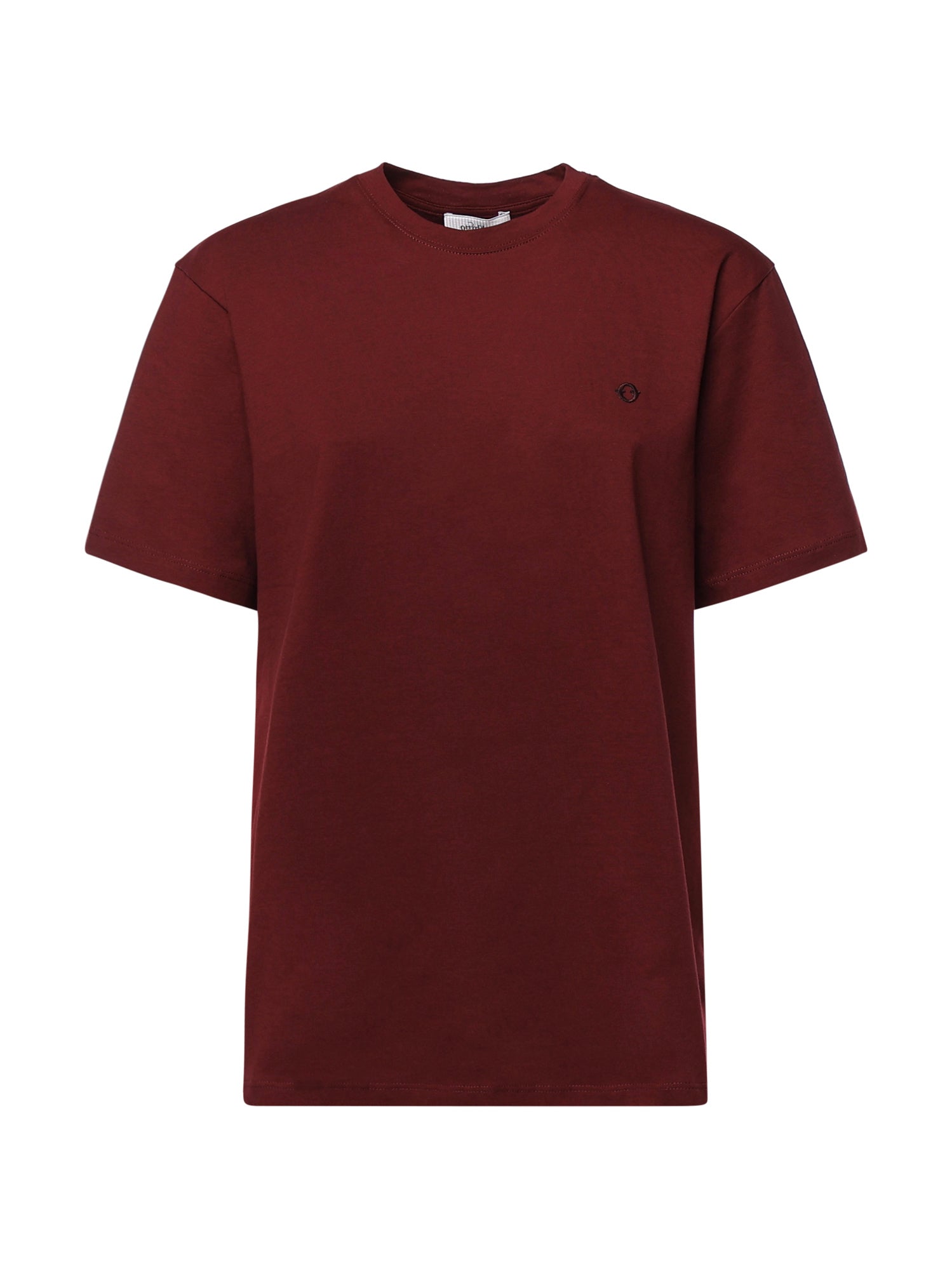 T-shirt in cotone con logo DM8092-2 MERLOT OTTOD'AME 