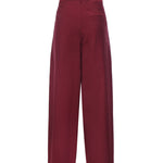 Pantaloni balloon in misto cotone DP0025 MERLOT OTTOD'AME 