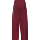 Pantaloni balloon in misto cotone DP0025 MERLOT OTTOD'AME 