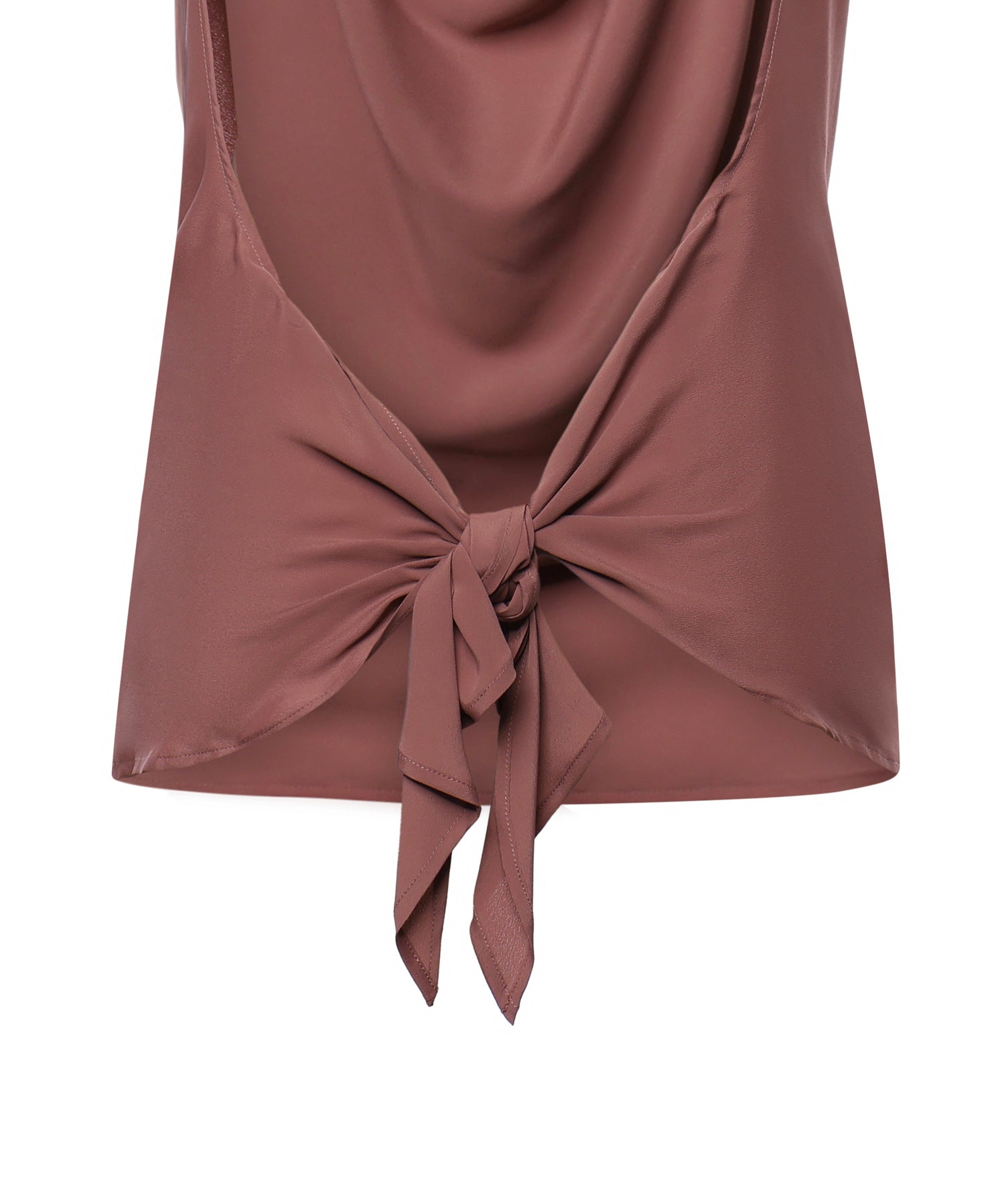 Top in misto seta DT9247 BLUSH OTTOD'AME 