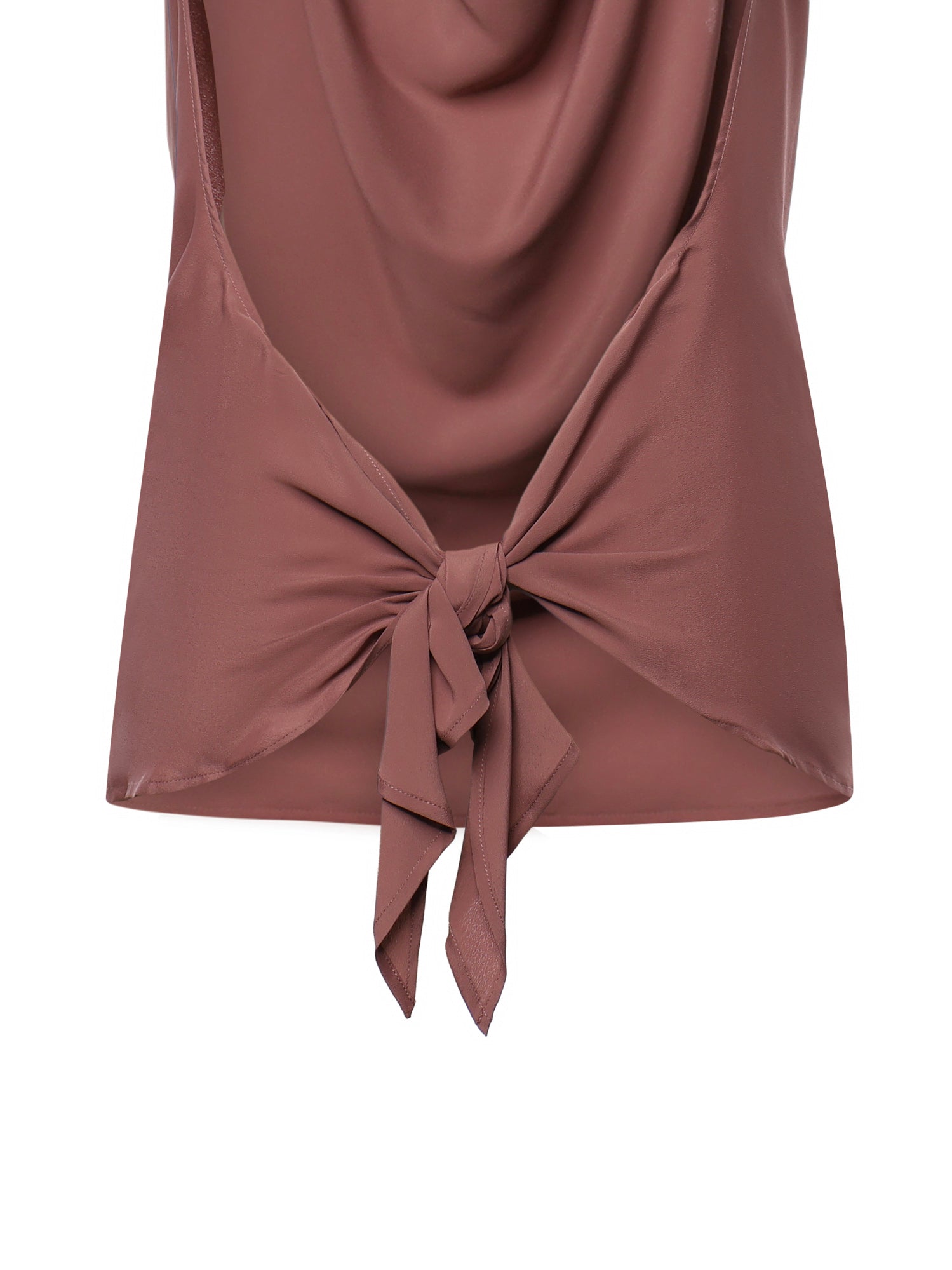 Top in misto seta DT9247 BLUSH OTTOD'AME 