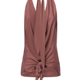 Top in misto seta DT9247 BLUSH OTTOD'AME 