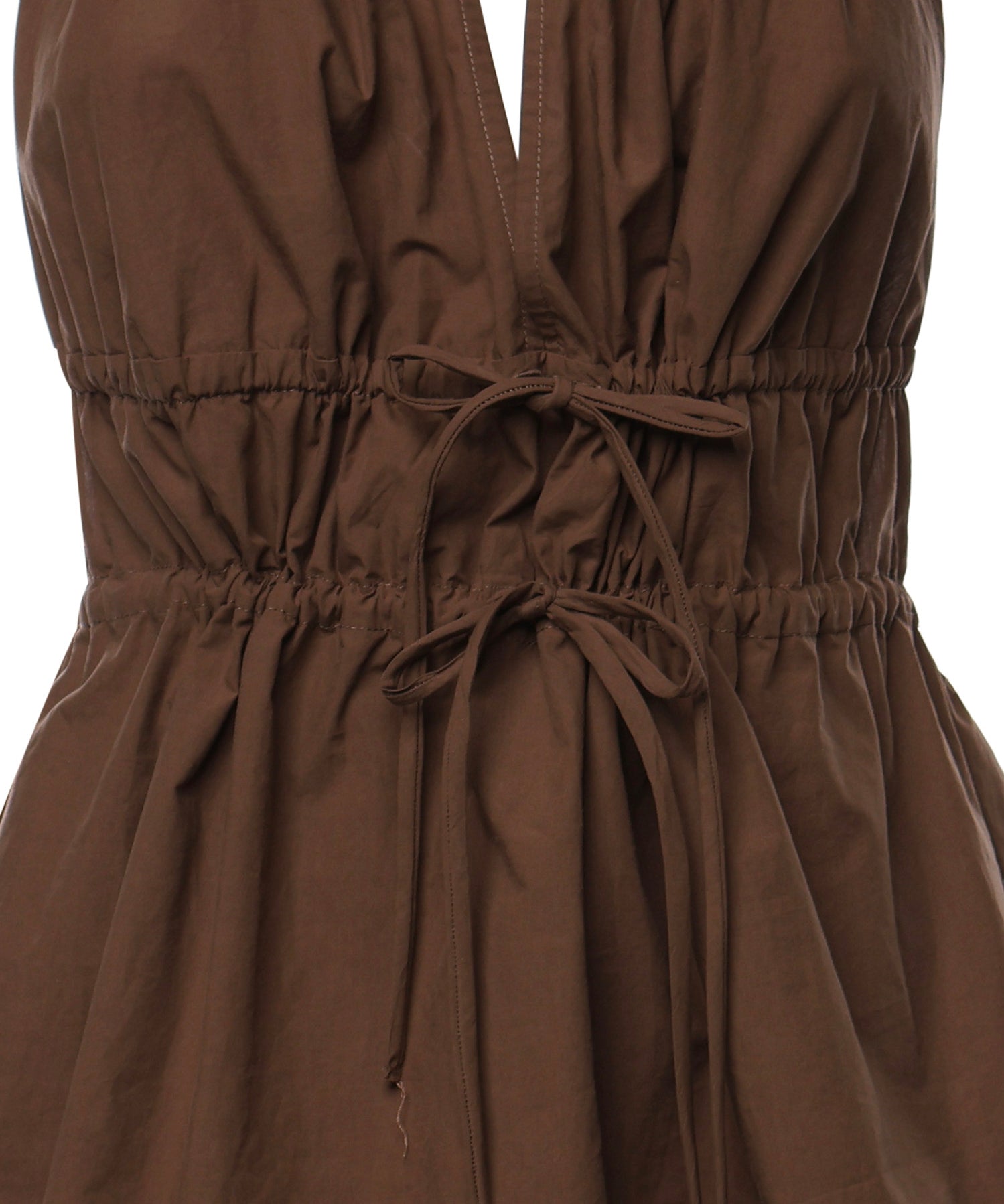 Top in popeline di cotone DT9261 CIOCCOLATA OTTOD'AME 