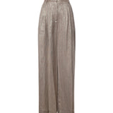 Pantaloni palazzo in viscosa e lino TP0027 VAR.UNICA OTTOD'AME 