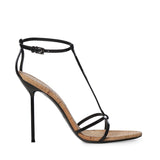 Sandali Lidia T-Strap in vernice e sughero PX1941 XVNCKBLACK-NATURALE PARIS TEXAS 