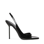 Slingback Lidia in vernice PX1950 XVN01PATENT BLACK PARIS TEXAS 