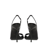 Slingback Lidia in vernice PX1950 XVN01PATENT BLACK PARIS TEXAS 
