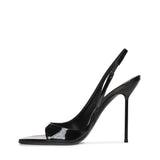 Slingback Lidia in vernice PX1950 XVN01PATENT BLACK PARIS TEXAS 