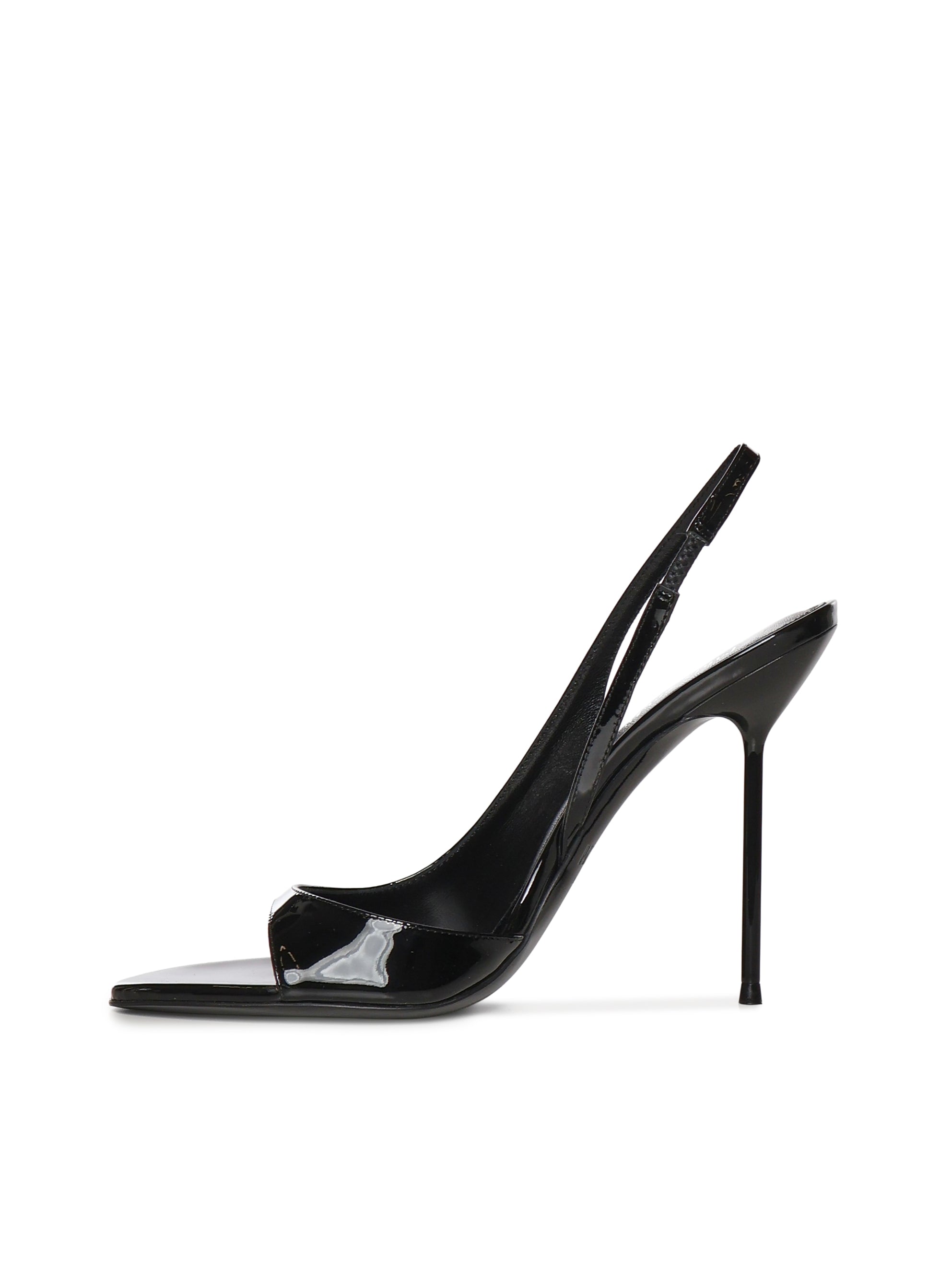 Slingback Lidia in vernice PX1950 XVN01PATENT BLACK PARIS TEXAS 