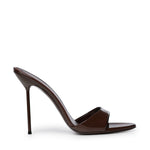 Mule Lidia in vernice PX836 XVN01PATENT BLACK PARIS TEXAS 