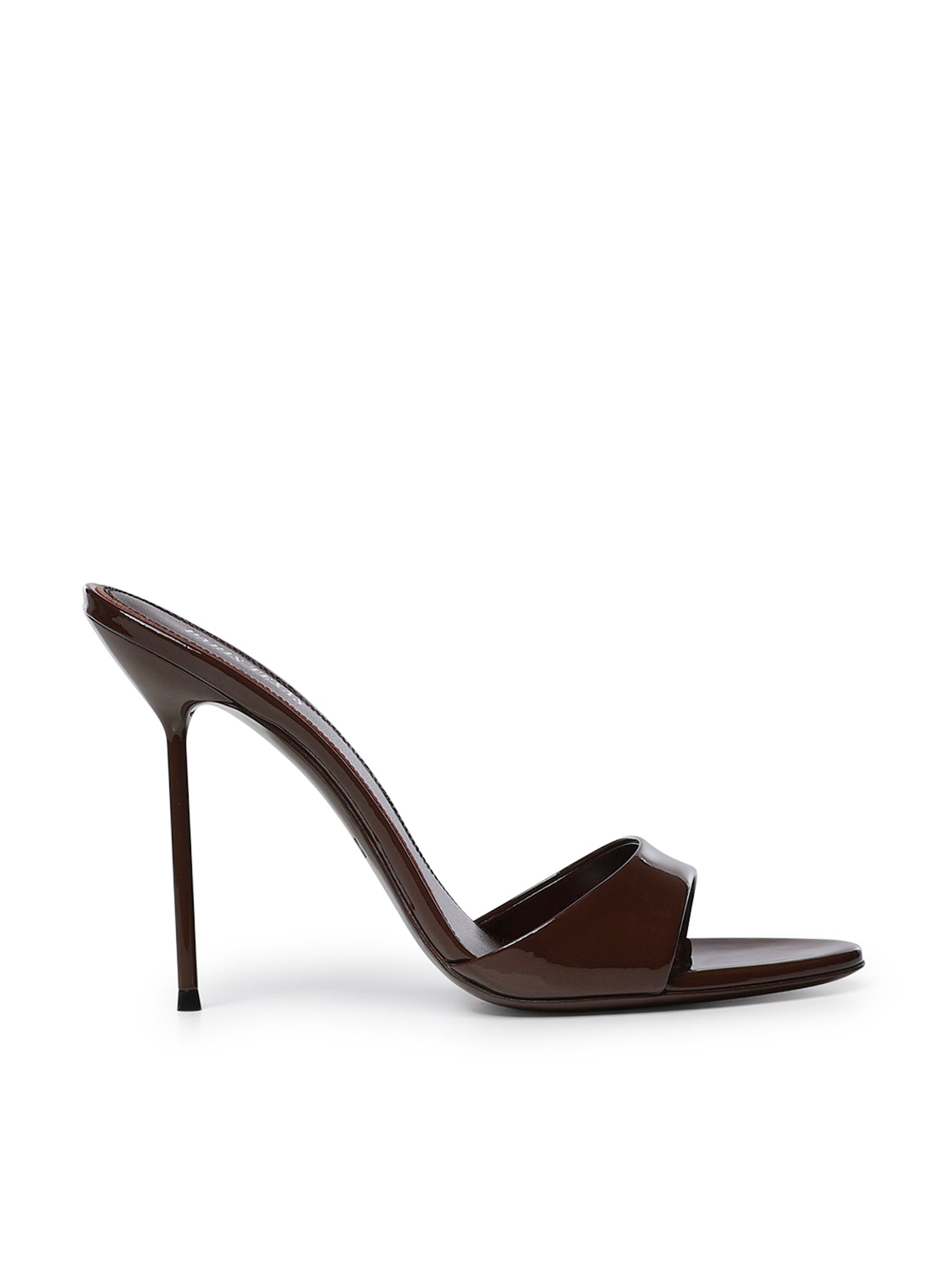 Mule Lidia in vernice PX836 XVN01PATENT BLACK PARIS TEXAS 