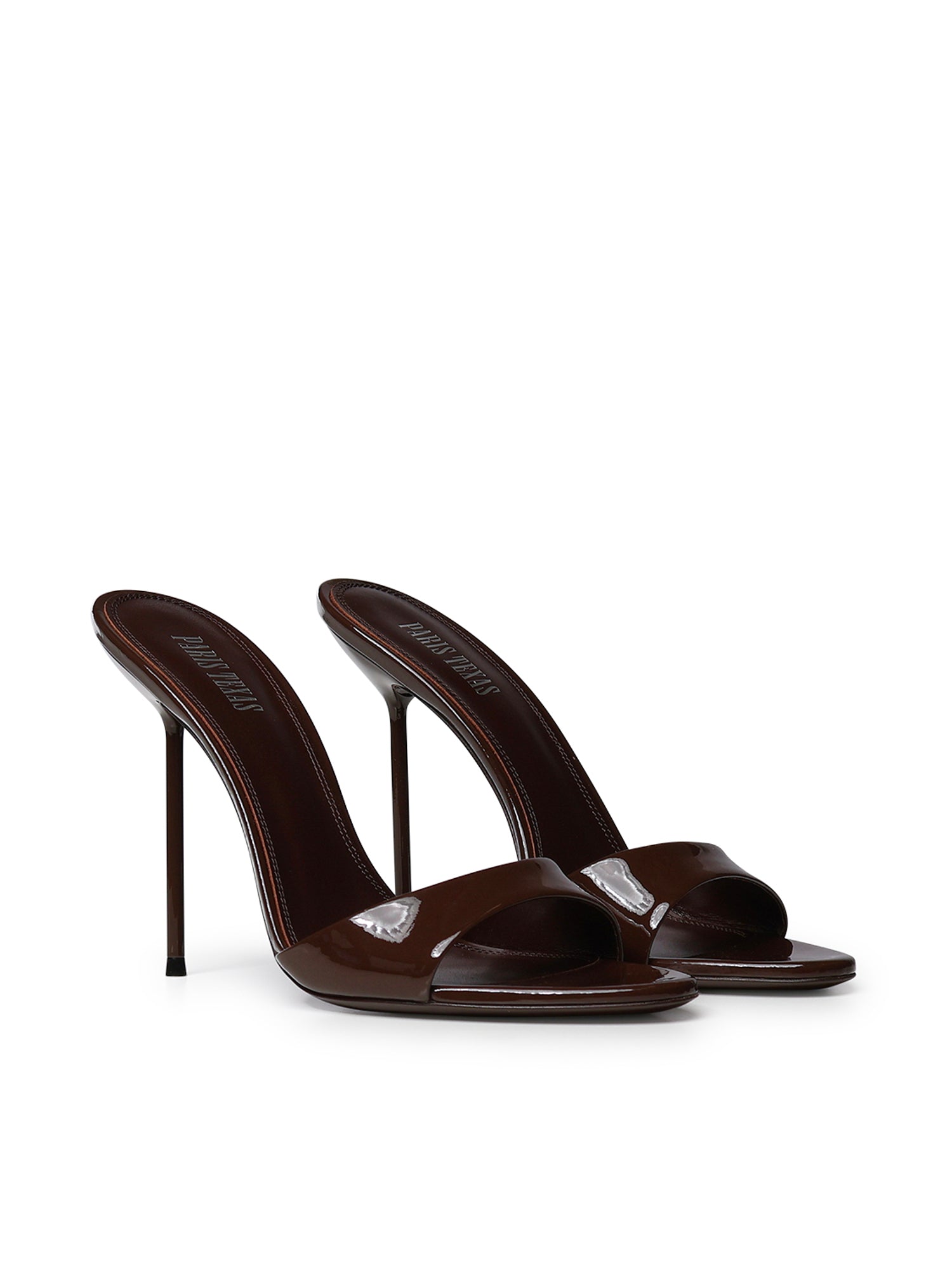 Mule Lidia in vernice PX836 XVN01PATENT BLACK PARIS TEXAS 