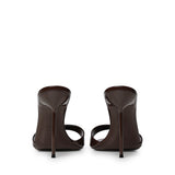 Mule Lidia in vernice PX836 XVN01PATENT BLACK PARIS TEXAS 