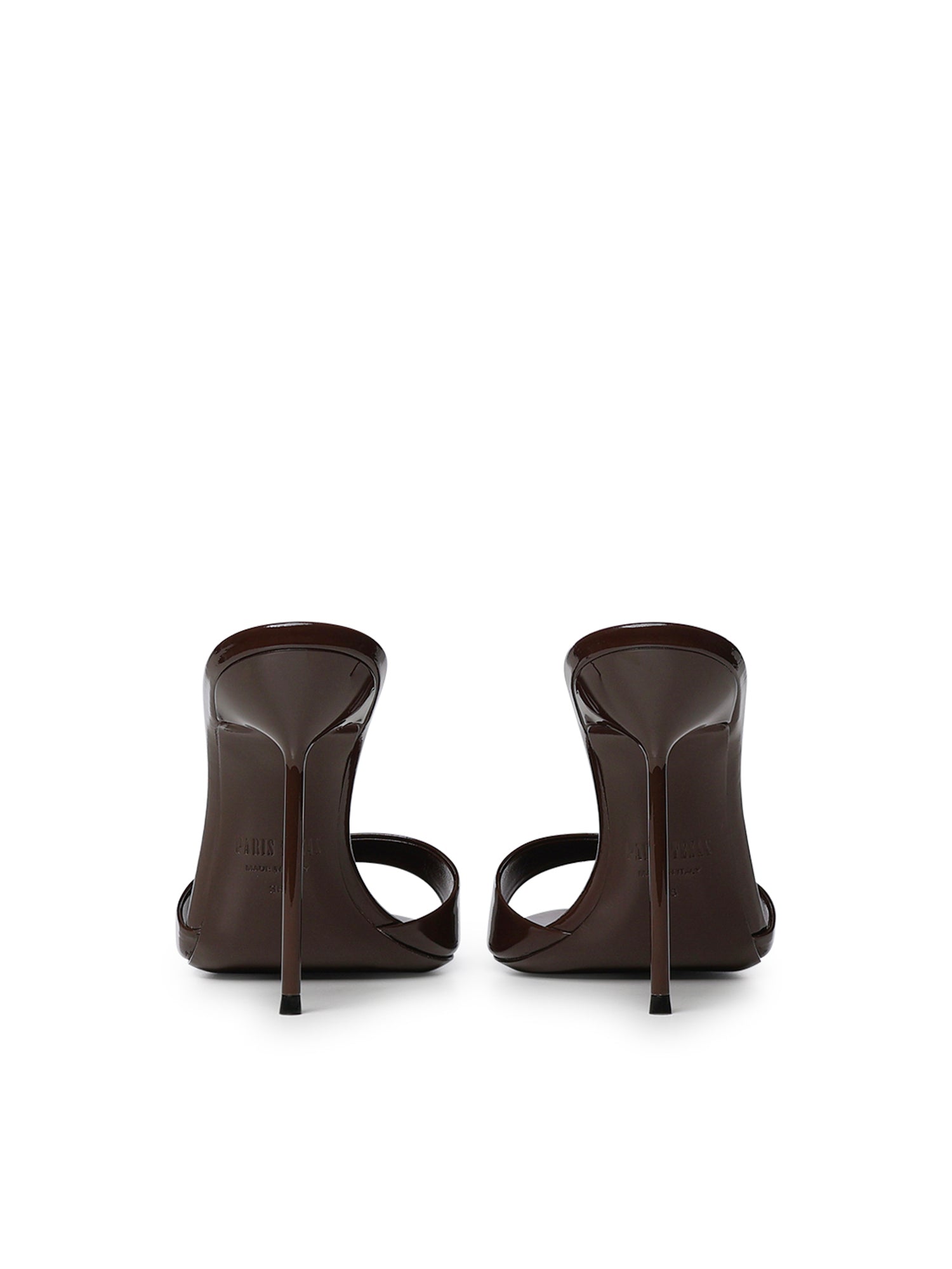 Mule Lidia in vernice PX836 XVN01PATENT BLACK PARIS TEXAS 